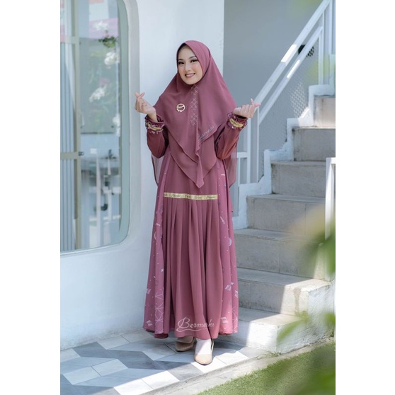 BRAND NEW DESIGN Gamis syari original KANAYA SERIES by BERMERKs syari-K. Malika rosy