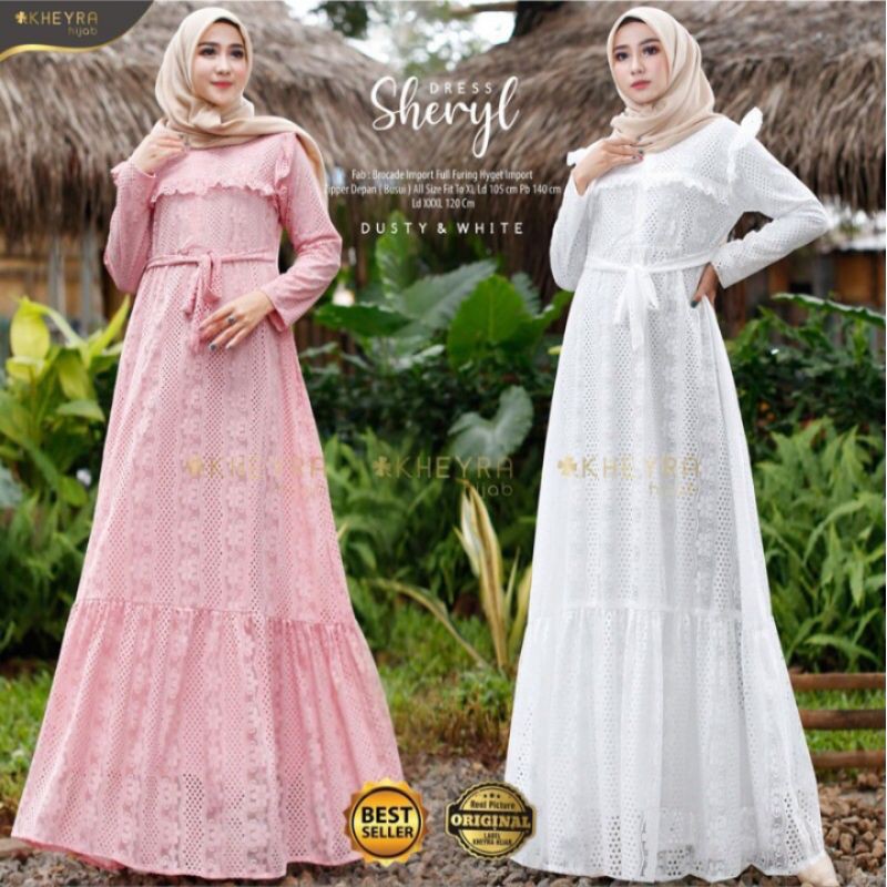 Gamis By khayra Brukat Brocade part1
