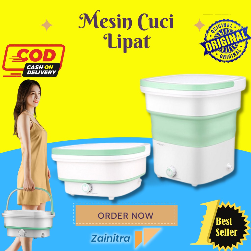MESIN CUCI PORTABLE MINI EMBER HEMAT LISTRIK