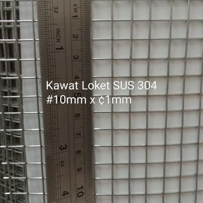 favorit] Kawat Loket Las Stainless 10mm (3/8")