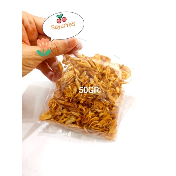 

BAWANG GORENG MURNI TANPA TEPUNG 50GR - 100GR