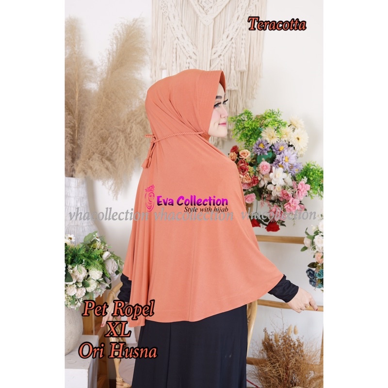 HUSNA | Khimar PET ROPEL JUMBO (XL)