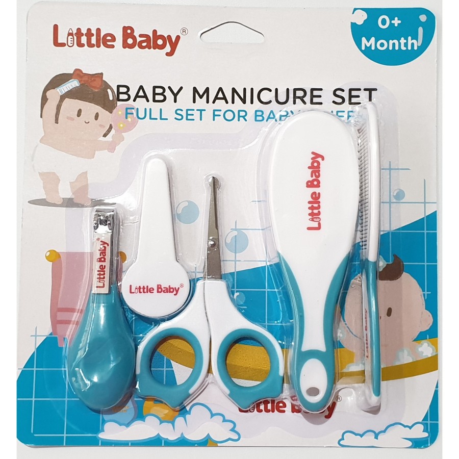 Little Baby Manicure Set / Gunting Kuku + Sisir Set Bayi