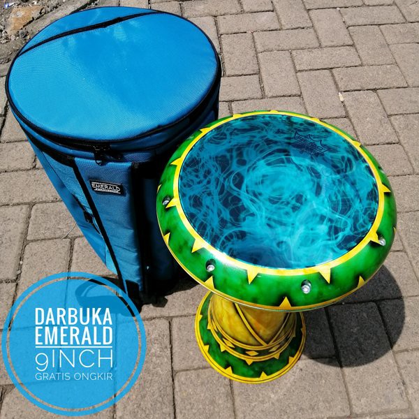 Darbuka Alat Musik Gambus Sombaty Alumunium Cor