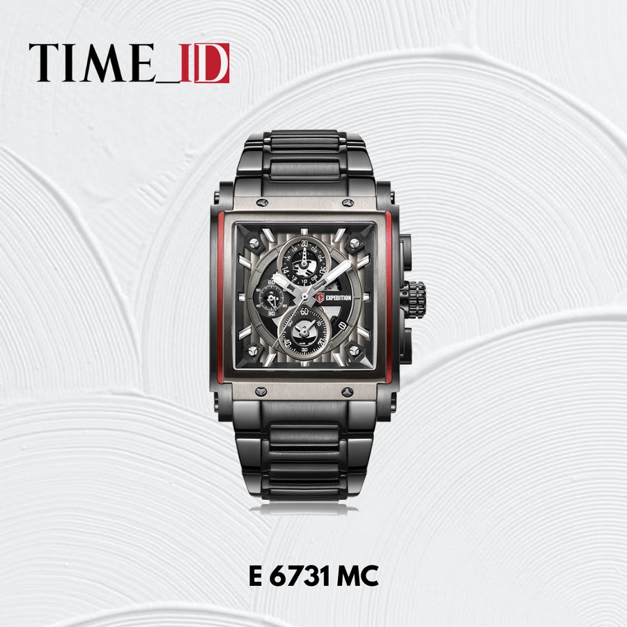 Jam Tangan Expedition E 6731 MC Black Red