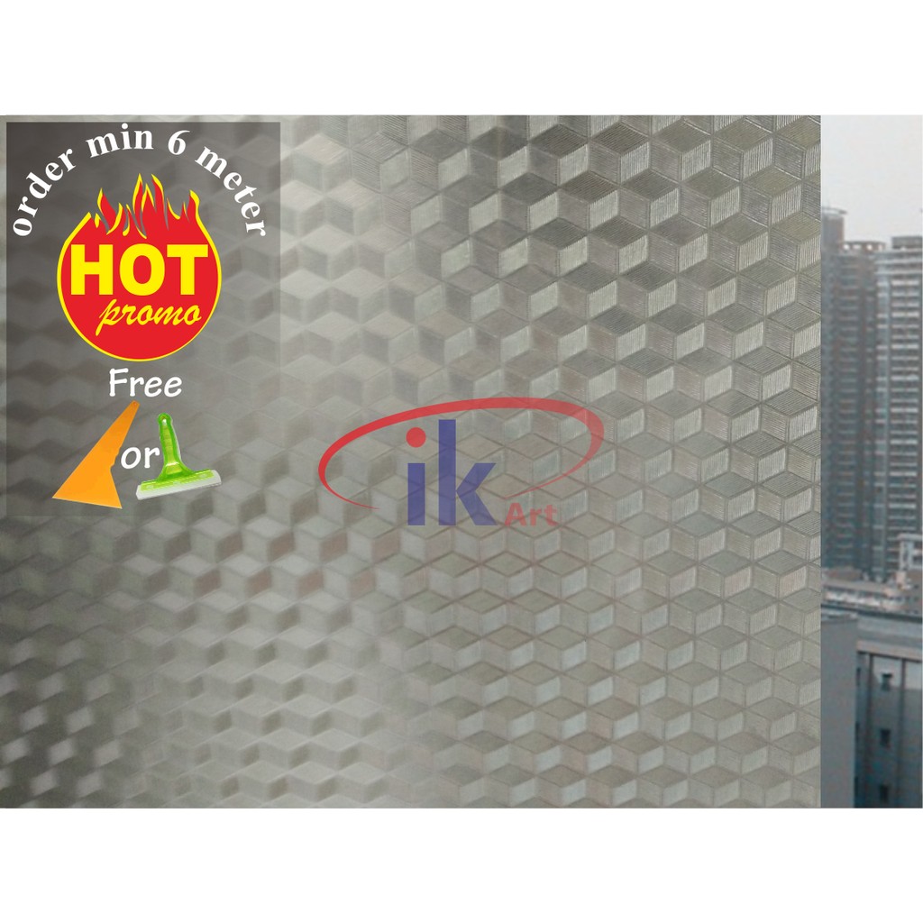 STIKER KACA STICKER KACA MOTIF DIAMOND TERMURAH KACA FILM MOTIF PELAPIS KACA JENDELA