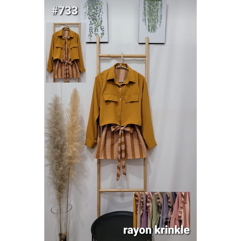 Atasan Rayon Kringkle 733