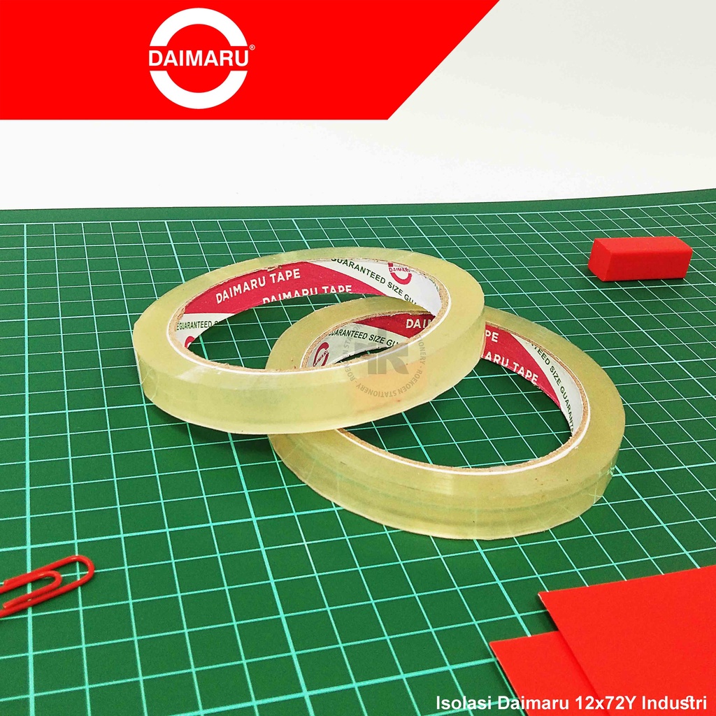 

Daimaru Industri Isolasi 1/2"x72 / 12mm x 72 yards