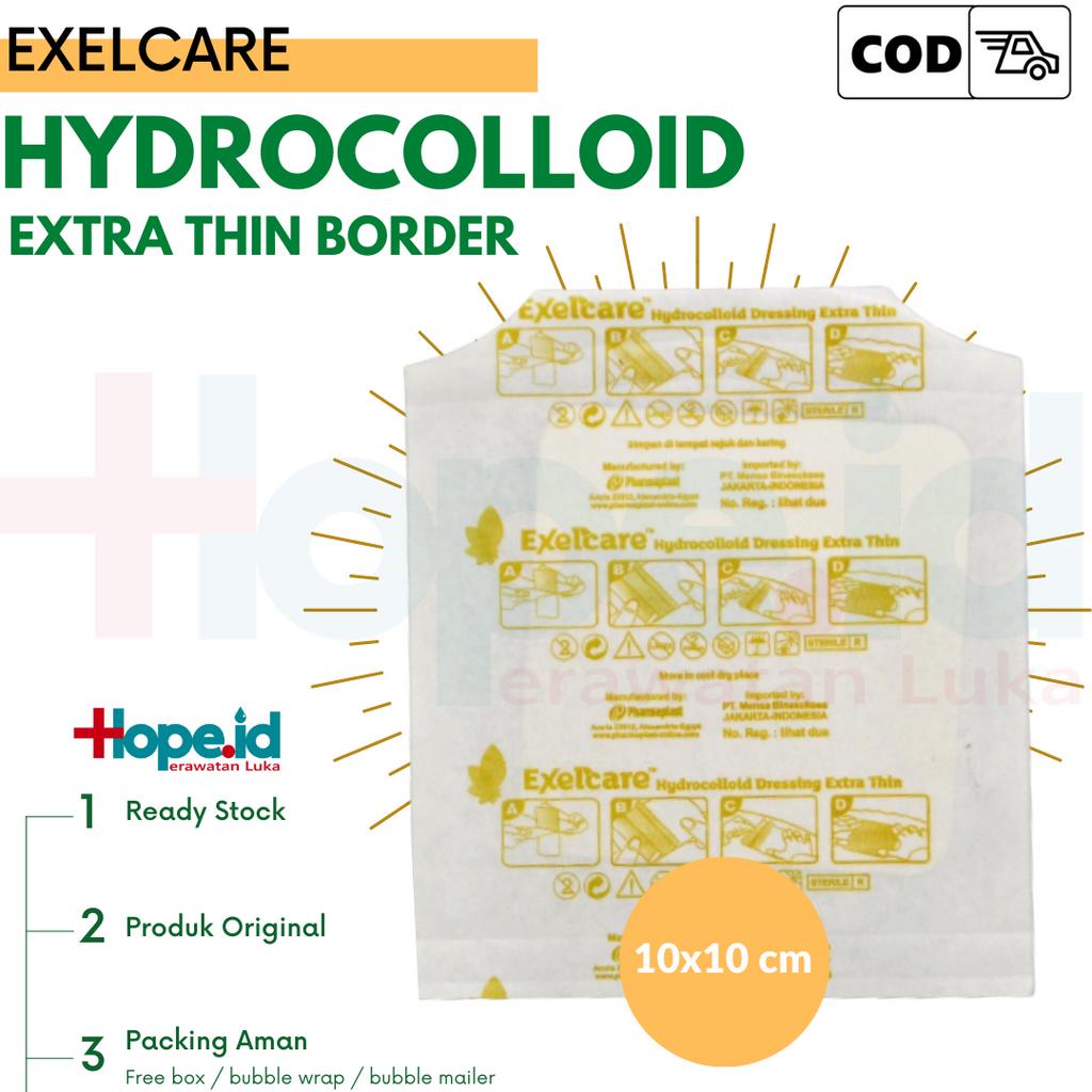 Hydrocolloid Exelcare Extra Thin 10x10cm | Perawatan Luka