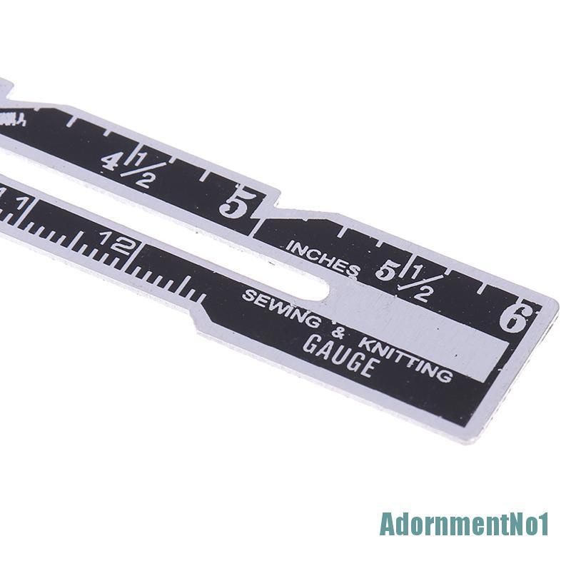 [AdornmentNo1]Sewing Seam Ruler Measuring Gauge Patchwork Quilting Tailor Sizer Helper Tools