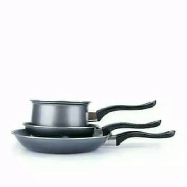 Kukina Frypan Set Dan Milk Pan 3pcs