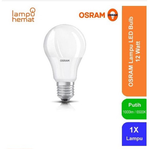 Lampu Osram Ledvance Bohlam LED 12 Watt (Pengganti Bohlam Pijar 90 Watt) - Putih