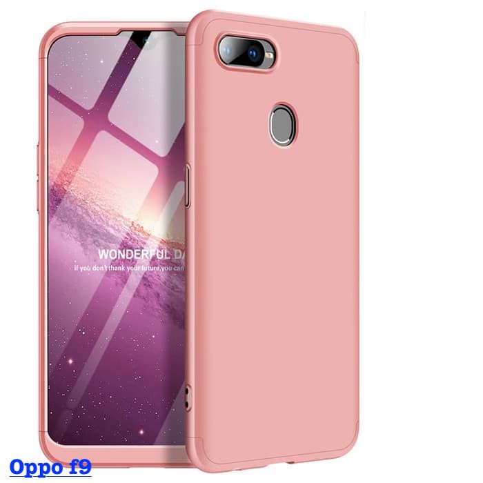 Case oppo F9 full armor Gkk original