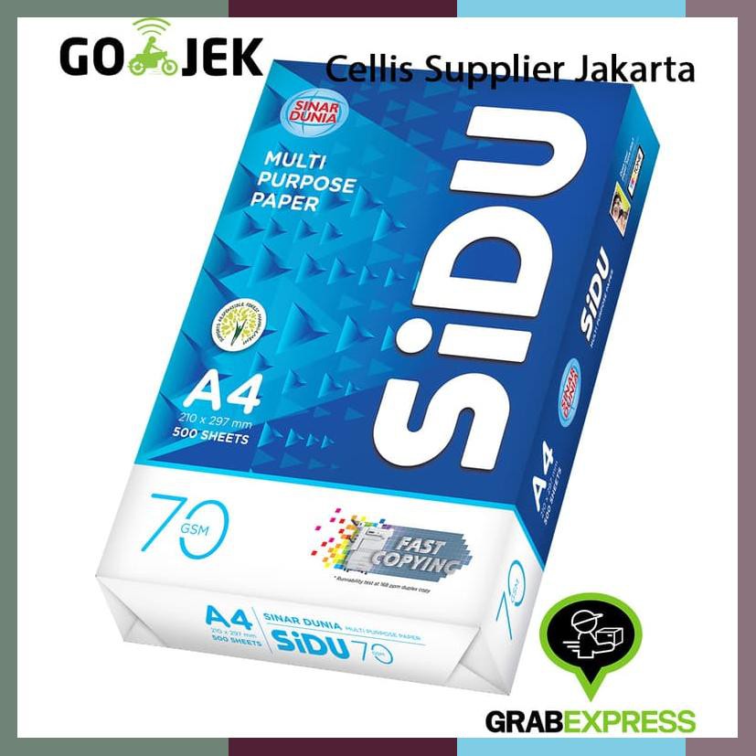 

Kertas Hvs Sinar Dunia Sidu A4 70Gr