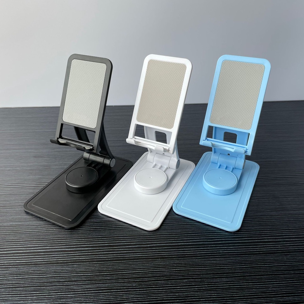 Stand Holder Hp / Tablet Universal Portable Bisa Dilipat / Berputar 360 Derajat