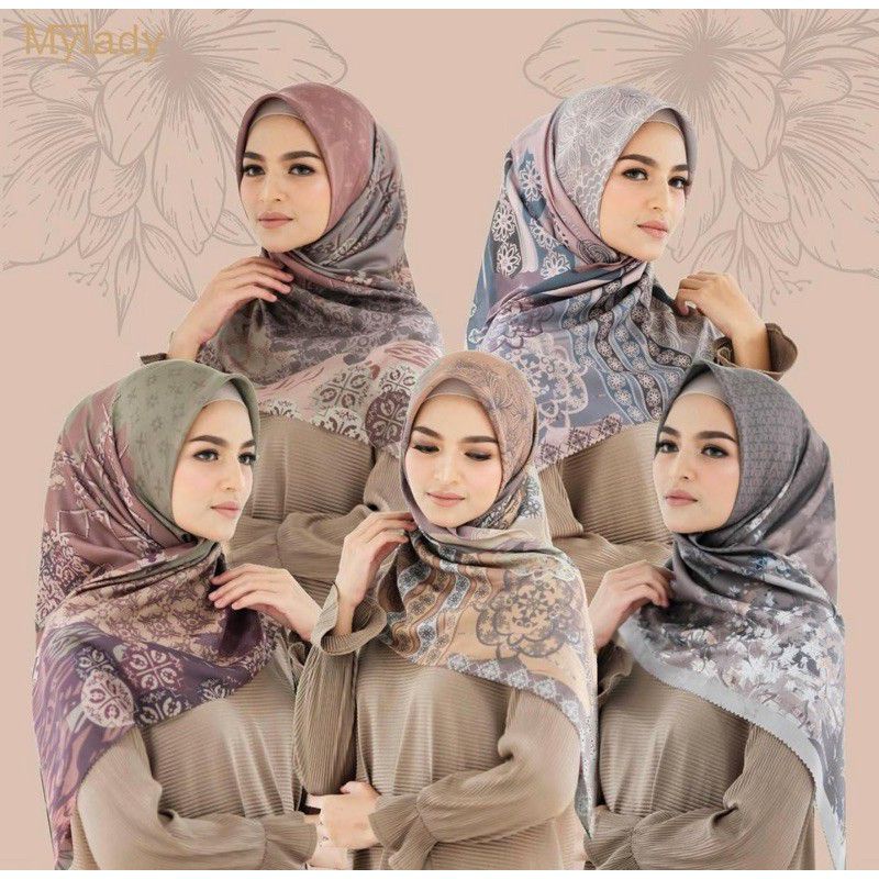 HIJAB SEGIEMPAT VOAL MOTIF KERUDUNG VOAL LASER CUT SUPER TERBARU JILBAB SEGI EMPAT MOTIF SHOFA