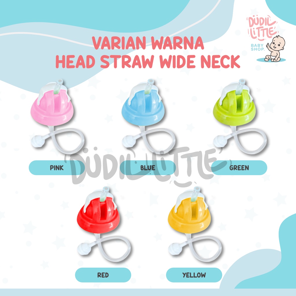 Head Straw khusus botol wide neck