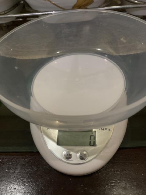 Timbangan Dapur Mangkok Digital Dus Biru Timbangan Kue Timbangan Serbaguna