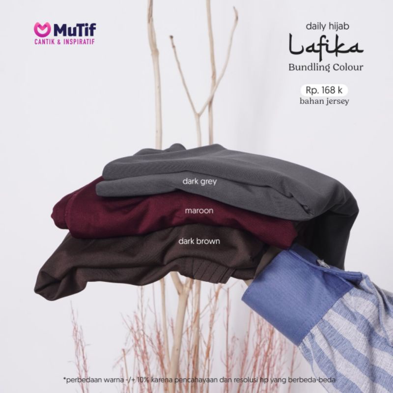 Mutif Daily Hijab Lafika Hijab Mutif Bergo