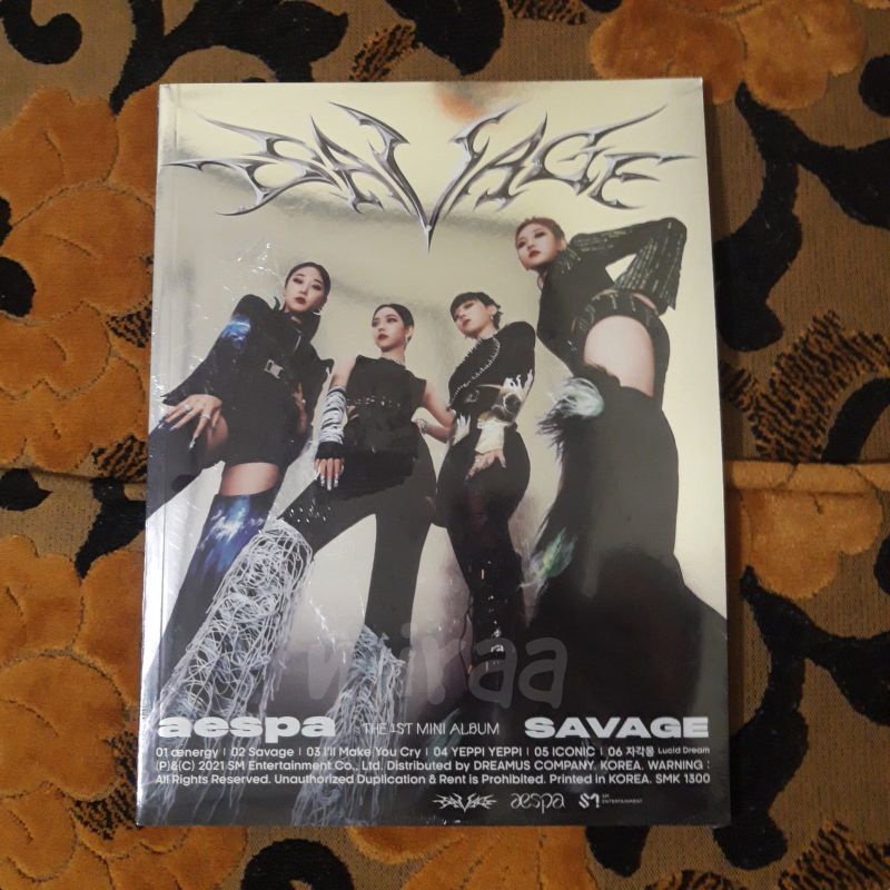 ALBUM AESPA SAVAGE PB PHOTOBOOK VER ONLY