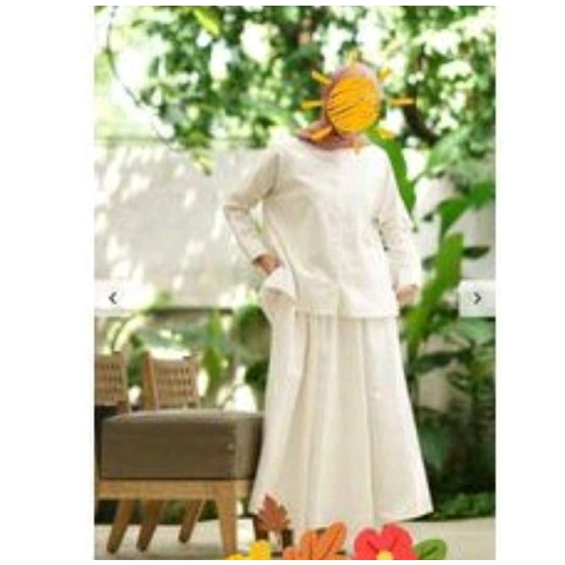 Masa Official Linen Skirt Premium Preloved