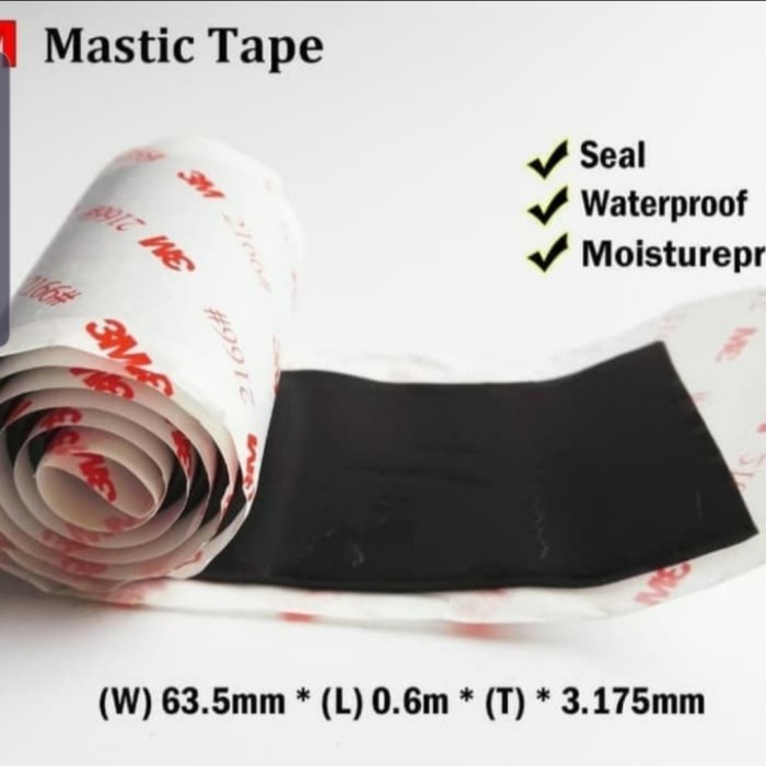 

Buruan 3M Mastic Tape Rubber Aspal 2166# Isolasi Tahan Air Sale!!!