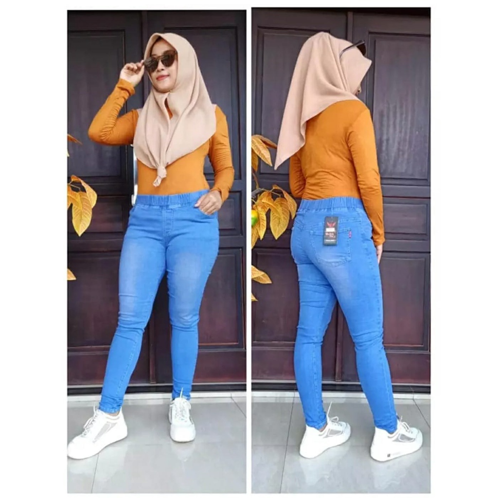 Pakaian Wanita, Celana Panjang, Celana Panjang Wanita/Celana Panjang & Legging, slim, street, celana