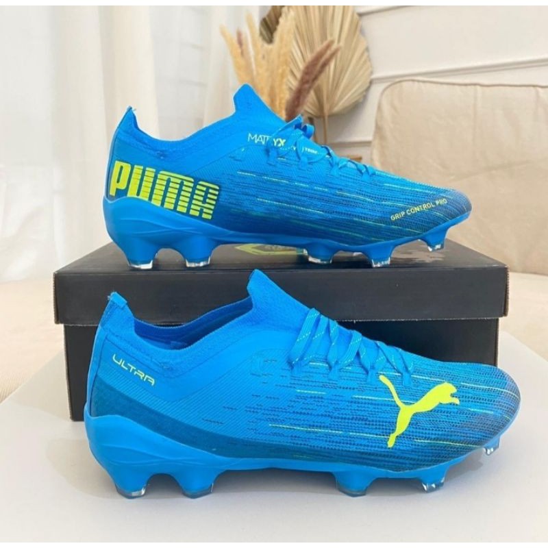 Sepatu Bola Puma Ultra 1.1 Energy Blue FG