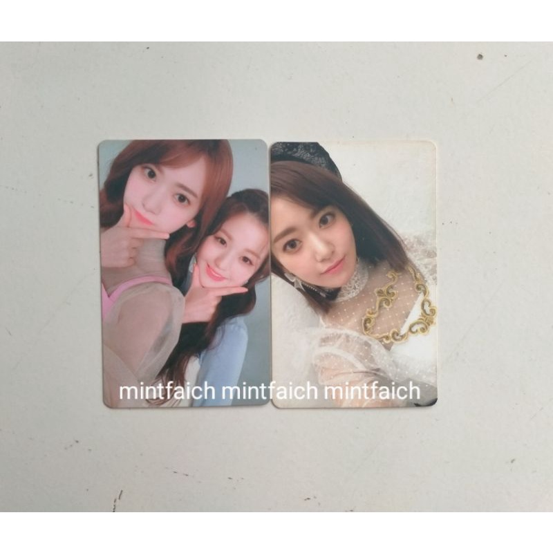 PC PHOTOCARD IZONE IZ*ONE SAKURA COLORIZ COLOR*IZ