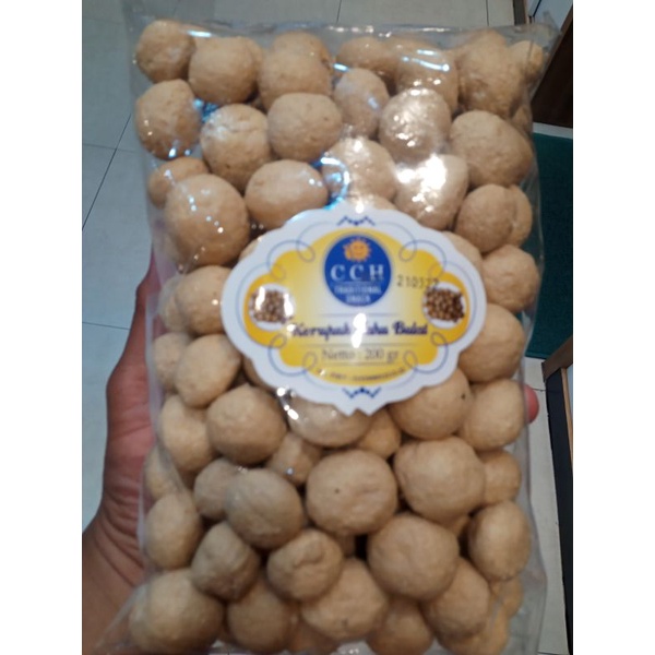 

Kerupuk Tahu Bulat gurih, renyah dan juga enak ada Depkesnya dan juga lebel halalnya nih kak