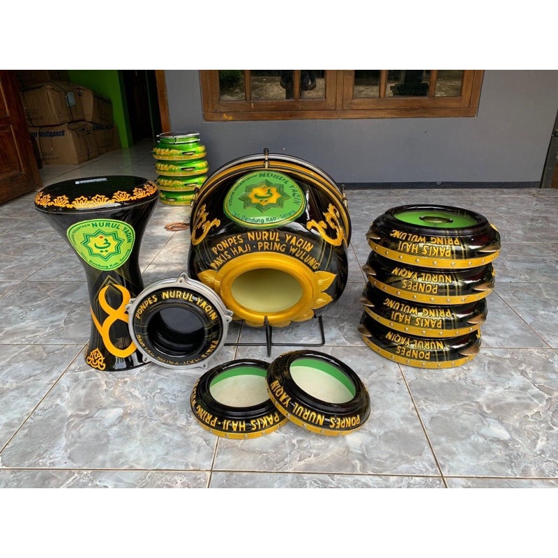 HADROH REBANA 1 SET MOTIF UKIR JEPARA