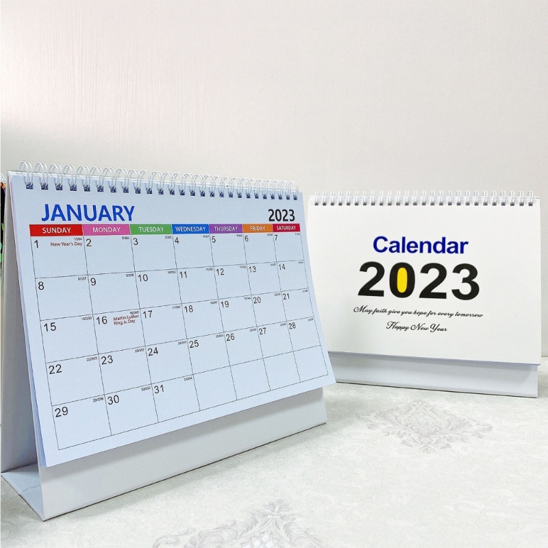 Zzz 2023 Kalender Meja Bulanan 01. 2023-12. 2023 Untuk Guru / Sekolah