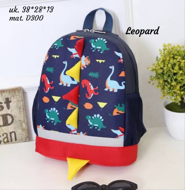 Tas Sekolah Anak Karakter Dinosaurus Tas Tirex Tas Murah Tas TK-SD  MochillaStore Tas Unggulan  Tas Populer