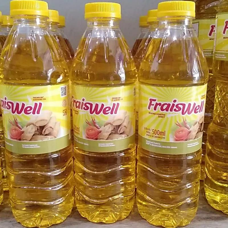 

Minyak Goreng Sawit Fraiswell Botol 500 ml