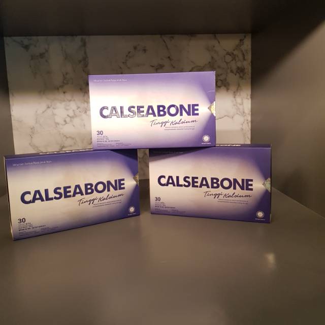 CALSEABONE - Suplemen Tulang & Sendi + Vitamin Tulang & Sendi + Peninggi Badan +