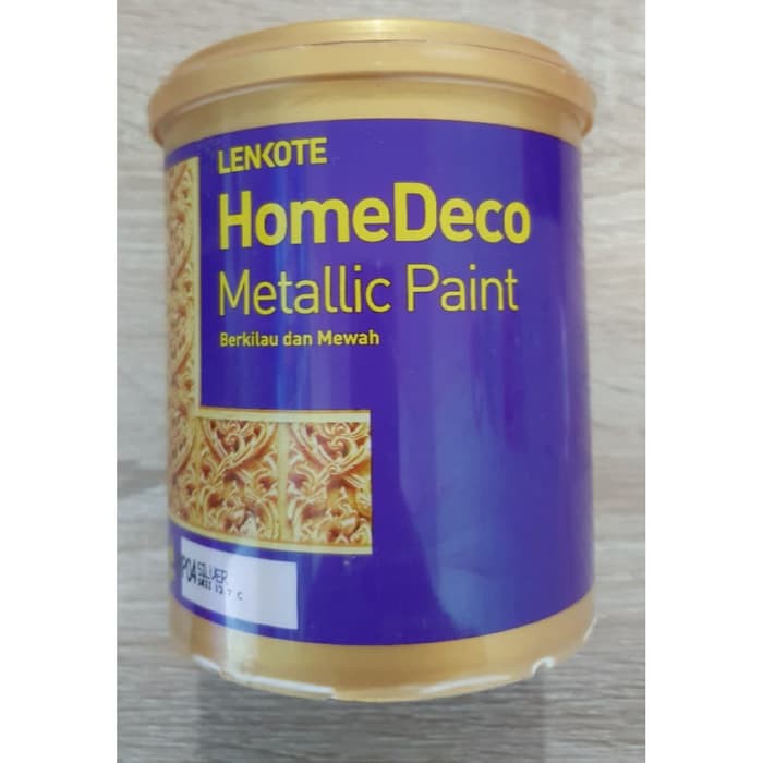 CAT DEKORASI METALLIC LENKOTE HOME DECO 0.75 ltr