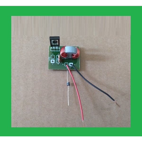 Paket komponen Kit Joule Thief Free Energy untuk nyalakan LED 12V dari DC 3V ~ 3.7V