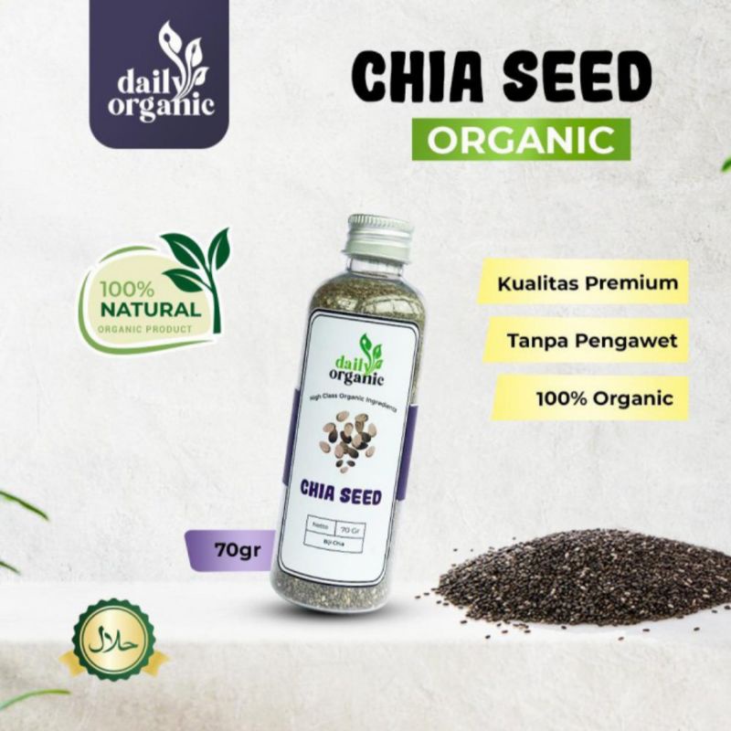 

Chia Seed Daily Organic 70gr