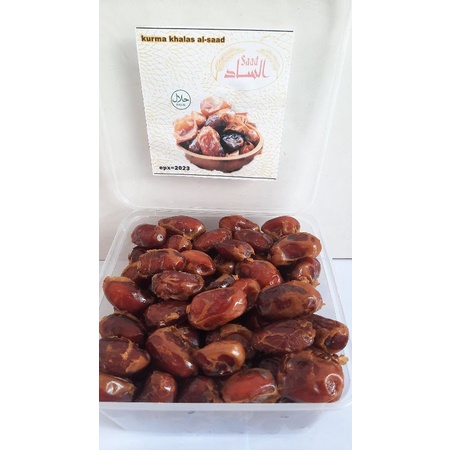 

kurma khalas/kurma saudi 1kg [kemasam mika]