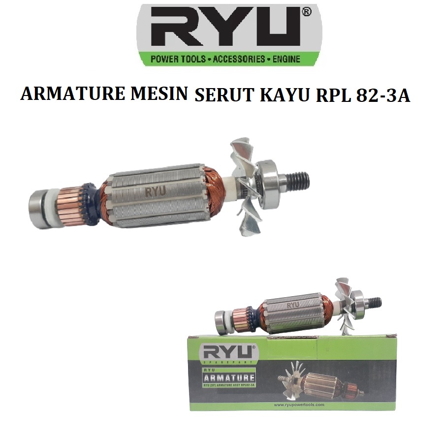 PROMO!!Ryu Armature Mesin Sugu Tipe RPL82-3A Original Terbaru Angker Mesin Planer Angker Mesin Serut Kayu