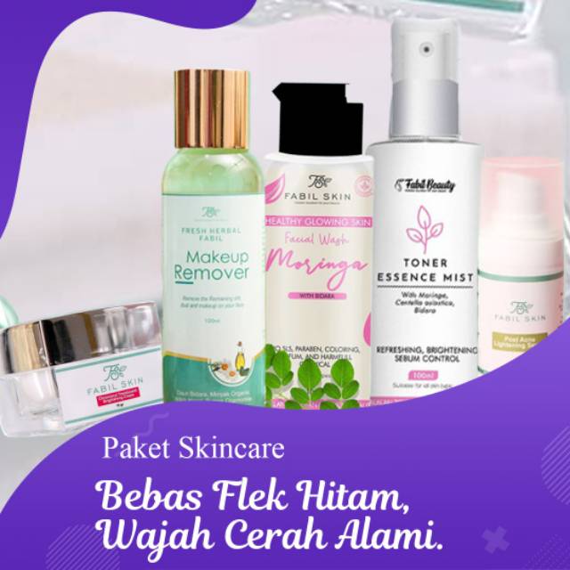 Fabil beauty Paket perawatan flek hitam membandel