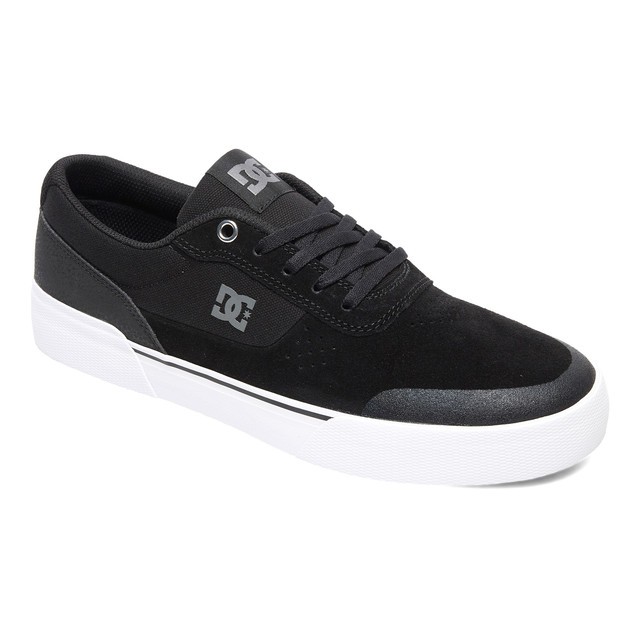 DC Shoes Men Switch Plus Shoes Black/White/Black ADYS300566
