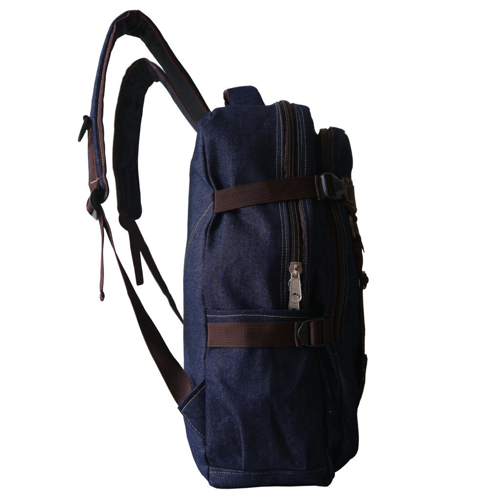 Tas Ransel Distro DG Jeans Pria Wanita Sekolah Kuliah Fashion Traveling