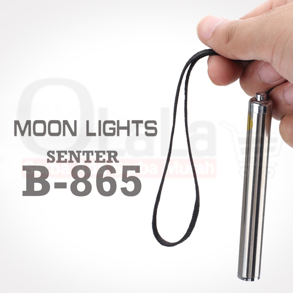 Mini LED Senter Saku Taktis Senter Obor -  LED Pulpen Ringan Senter Mini B-865