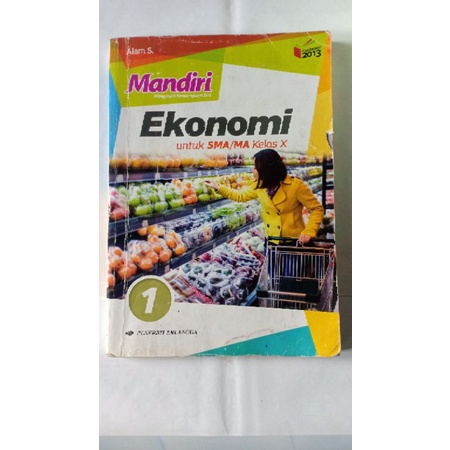 Buku EKONOMI (Mandiri) Kelas 10 SMA/MA KURIKULUM 2013