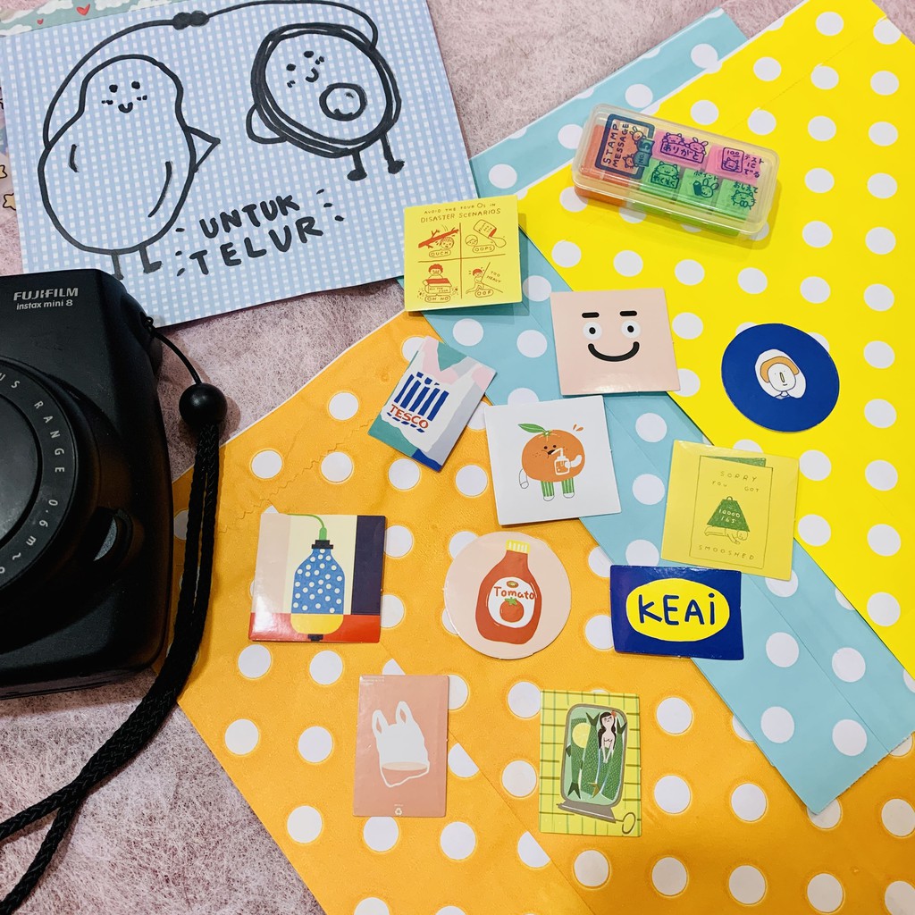 

POTATOEGG - Hari-hari Sticker Set - Stiker Set Korea Aesthetic