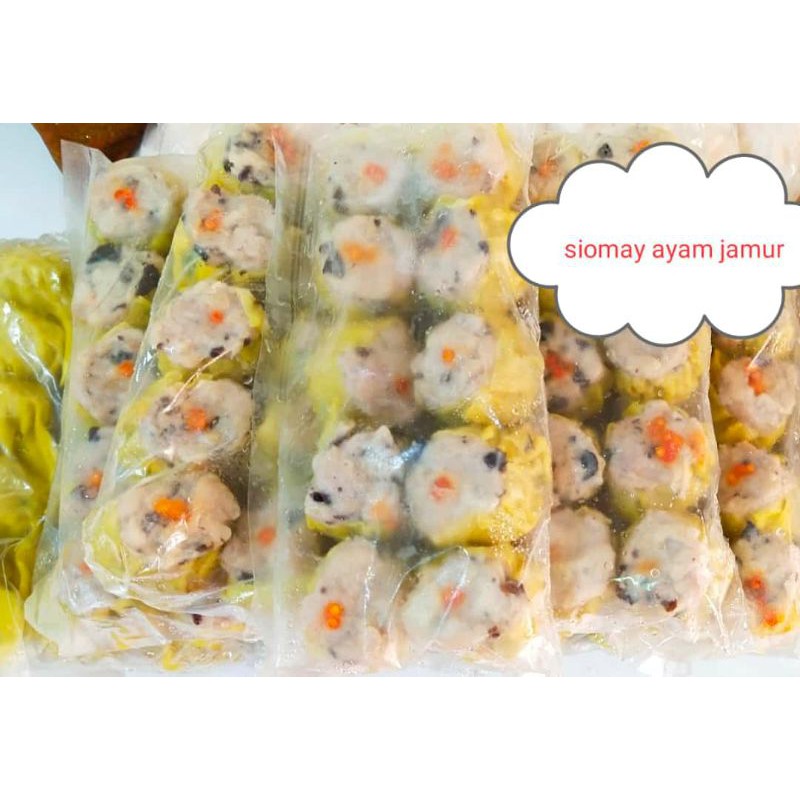 

Siomay ayam jamur