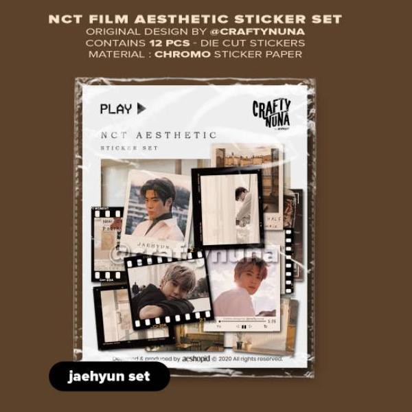 

Original NCT FILM AESTHETIC STICKER SET ✨ by Crafty Nuna - stiker case hp buku jurnal bujo 127 drea