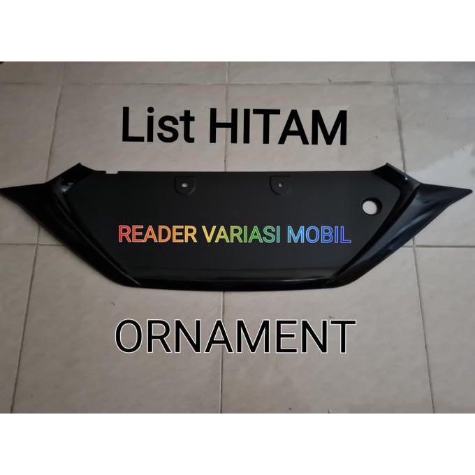 Ornamen Ornament Plat Ornamen Ornament ALL NEW AVANZA XENIA VELOZ 2019