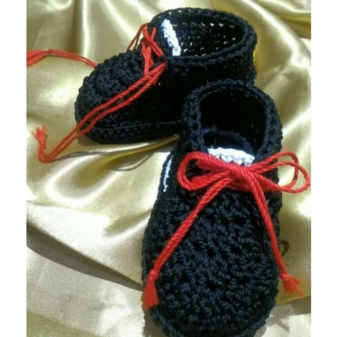 Sepatu rajut bayi / sepatu bayi / sepatu rajut / sepatu prewalker